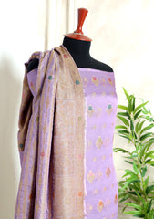 Formals - Fancy Closet - 2 pcs Suit - Chiffon Jamawar D#01 Purple