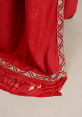 Winter - Riwaj - Embroidered Peach Leather Suit - Edit 25 - D#03 - Carrot