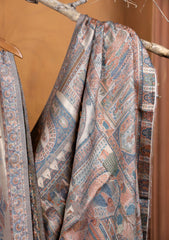 Pashmina Zari Jamawar Shawl D#23 - Skin