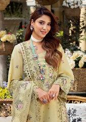 Lawn - Elaf Premium - Luxury Lawn 25 - ELM#3A - Bahaar