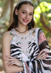 Lawn - Noor by Saadia Asad - Eid Luxe - Printedkari 25 - D#1-B