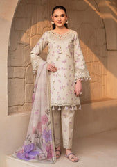 Lawn - Alizeh - Levana - AL25#7028 - Pesto