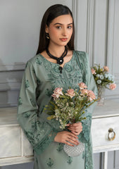 Lawn - Azam Arts - Saffron Premium 25 - D#1701