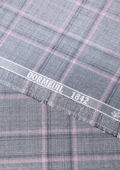 Dormeuil Echo Super 130's Wool Fabric - P Grey