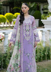 Lawn - Elaf Premium - Signature Embroidered 26 - Vol II - ESG#01B - BIANCA