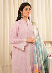Lawn - Sahar - Jacquard Embroidered - FL-V1-S25-02 - Lilac Bloom