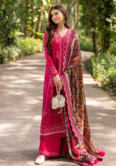 Lawn - Faiza Saqlain - Zinnia Luxury 25 - Verda