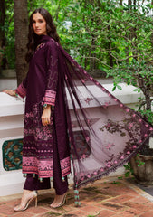 Winter - Marjjan - Bella 25 - Embroidered Karandi - MWK#42 B - MAGENTA