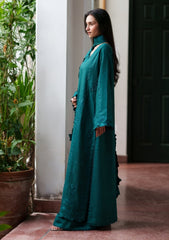 Winter - Neeshay - Reverie Karandi Unstitched 26 - MALACHITE