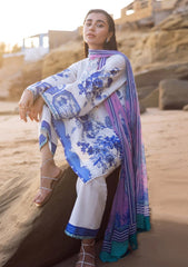 Lawn - Sadaf Fawad Khan - Everyday - Blue Pottery