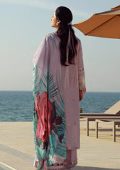 Lawn - Marwat Textiles - Gulmina - Unstitched 25 - D#05 - Muave Magic