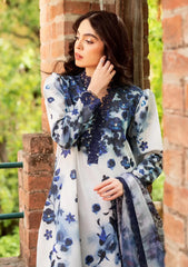 Lawn - Asifa & Nabeel - Yakin - Dew and Dahlia - (YKL25-02)