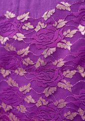 Pashmina Kashmiri Work Shawl D - 05 - D Purple