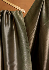 Silk Zari Jamawar Shawl D#05 - L Green