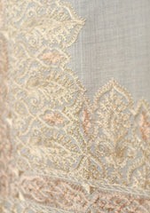 Pashmina Ari Work Shawl D - 177 - L Brown