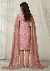 Lawn - Rubaaiyat - Digital Printed 26 - 2 By 2 - D#14 - T Pink