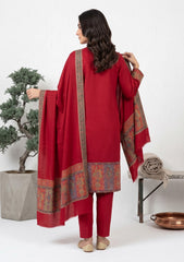 Winter - Riwaj - Pashmina Jamawar Patch Work Suit - D#23 - Sh Pink