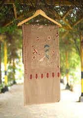 Pashmina Ari Work Shawl D - 212 - Skin
