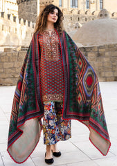 Winter - Meerak - Embroidered Khaddar 25 - Ornate