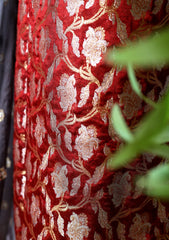 Formals - Fancy Closet - 2 pcs Suit - Chiffon Jamawar D#76 Maroon