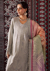 Winter - Nureh - Bazaar 25 - Chikankari Leather Peach - NE#207