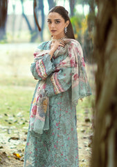 Lawn - Elaf Premium - Chikankari Prints 26 - ERC-2B - BATIK