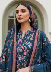 Winter - Riwaj - Printed Marina - 3 Pcs - Wool Shawl 25 - D#25