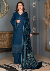 Winter Collection - Meemsey - Monal - Velvet Shawl - MM24#07