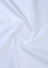 Elite Men TR Topical Red Selvage Plain Wash & Wear - M White