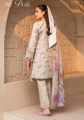 Lawn - Alizeh - Levana - AL25#7028 - Pesto