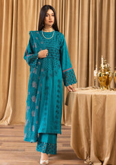 Lawn - Humdum - Elegant - Chikankari Unstitch - HEC25#04