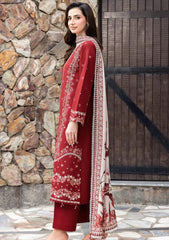 Winter - Farasha - Eminence Khaddar - F/W 25 - Claret