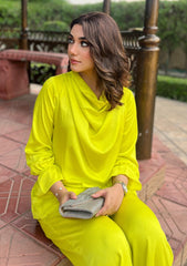 Pret - Manahils - Allechant 25 - Cowl Neck Lime