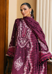 Winter - Elaf Premium - Luxury 25 - Karandi Edit - EWK#2B - BERRYBLUSH