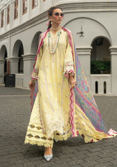 Lawn - Annus Abrar - Neroli - Luxury 26 - AB#06 - Baneera