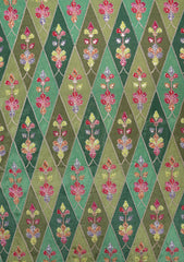Printed Grip Silk With Sequence Work - ASPL#99