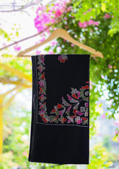 Needle Work Lawn Shawl D - 01 - Multi