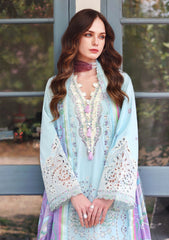 Lawn - Mushq - Hemline Secret Garden 26 - Beyond The Garden Gate - MHS#204 - Secret Blossom