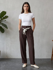 Pret - Moven - Linen Trouser - Brown