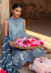 Lawn Collection - Cross Stitch - Premium - CSP24#18 - BLUE SAND