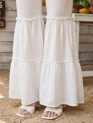 Pret - Moven - Cotton Linen Trouser - Off White