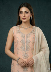 Formals - Riwaj - Fancy 26 - Gotta Work - 2 Pcs - D#03 - Beige & Peach