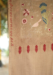 Pashmina Ari Work Shawl D - 212 - Skin