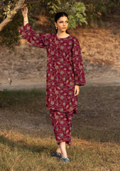 Lawn - Basanti - Print Edit 25 - 2 Pcs - D#01