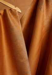 Silk Zari Jamawar Shawl D#05 - Peach
