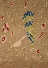 Pashmina Ari Work Shawl D - 212 - Skin
