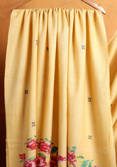 Pashmina Needle Work Shawl D#22 - Golden