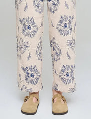 Pret - Moven - Wide-Leg Trousers with Floral Embroidery and Sequin Details - Skin