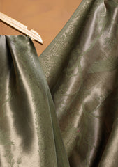 Silk Zari Jamawar Shawl D#04 - L Green