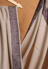 Pashmina Embroidered Border Shawl D#01 - Skin 2